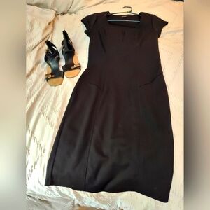 NWOT XOXO Little Black Midi Dress, Small
